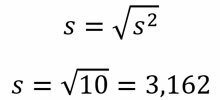 formula de varianza